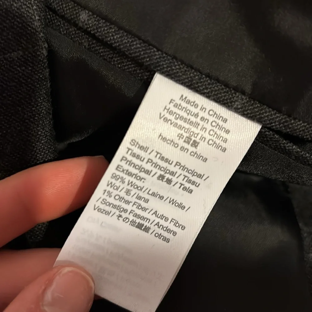 J. Crew | Thompson Windowpane Blazer Jacket In Grey Size 38R